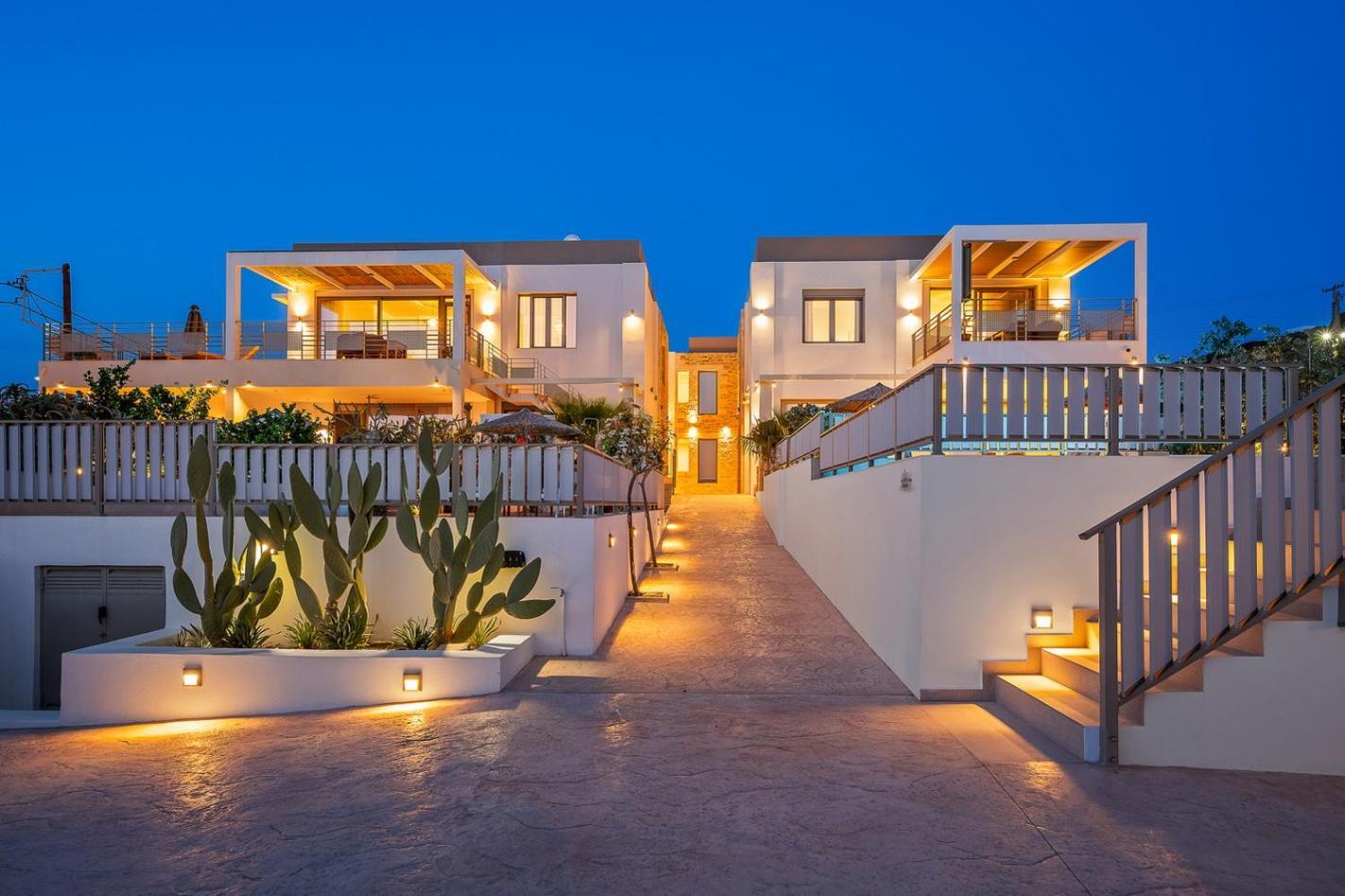 Ammokrinos Luxury Homes,150m From The Apartament